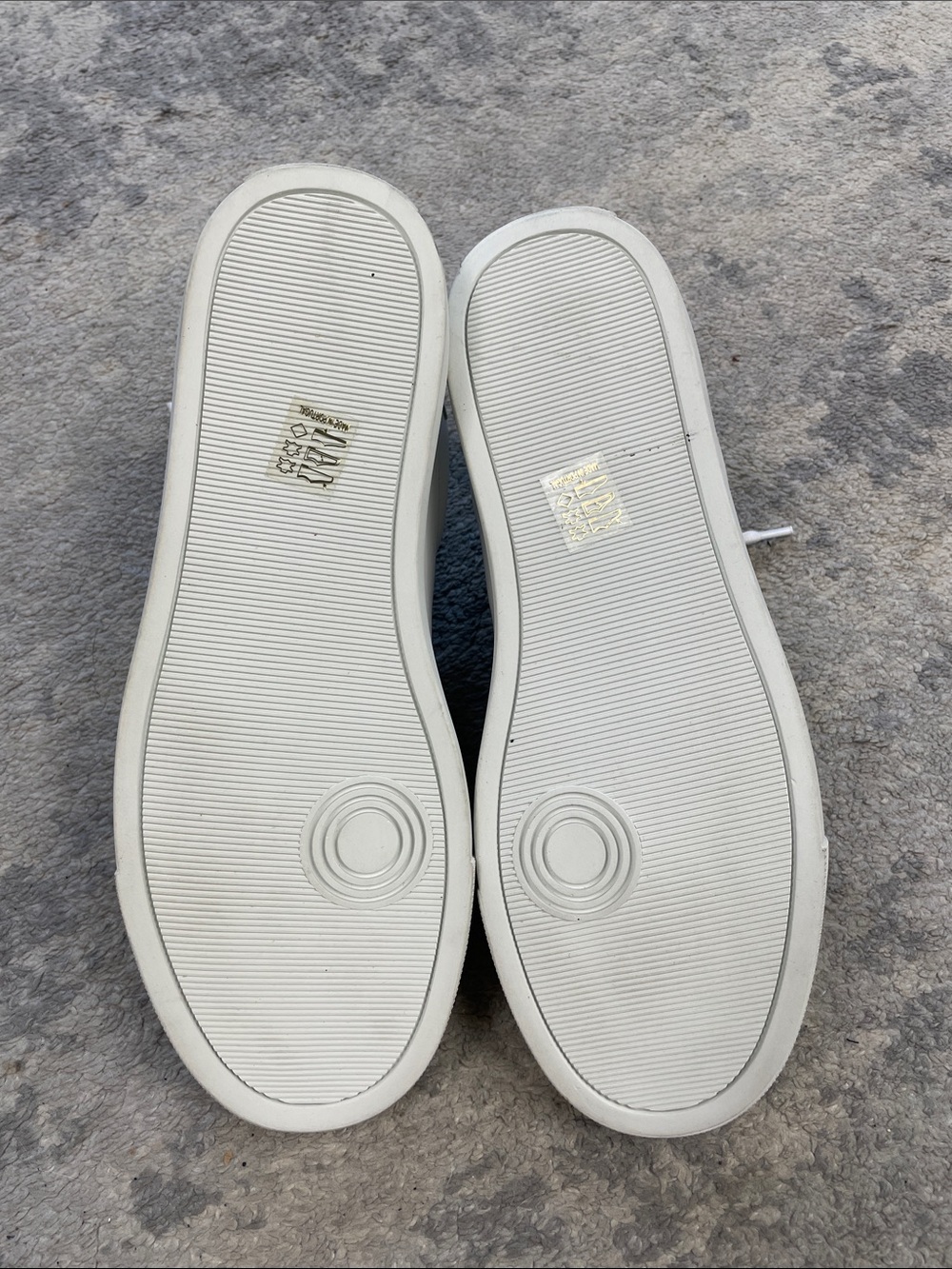 New Zadig & Voltaire Star Smooth Leather Low Top Sneakers White Sz 41 - Picture 9 of 11